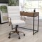 Merrick Lane Milano Contemporary Mid-Back Home Office Chair with Padded Arms